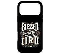 Blessed Is The Man Who Trusts The Lord T-Shirt God Case for iPhone 17 Pro Max