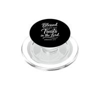 Blessed Is The One Jeremiah 17:7 Bible Verse Scripture Faith PopSockets PopGrip for MagSafe