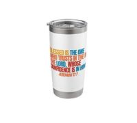 Blessed is the one who Trusts in Lord Stainless Steel Insulated Tumbler