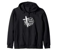 Blessed Is The One Who Trusts In The Lord Zip Hoodie