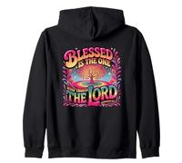 Blessed Is The One Who Trusts The Lord Zip Hoodie