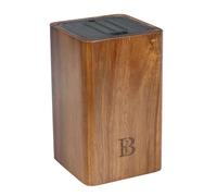 Blessed Island UK Wooden Knife Holder for Kitchen Counter | Universal Knife Block and Storage Stand | Cutlery Organiser