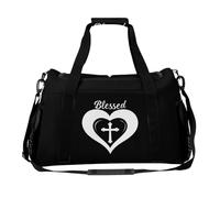 Blessed Large Capacity Travel Duffel Bag Sport Weekender Overnight Backpack Lightweight Luggage Bags
