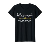 Blessed Mama For Women Mom Christmas Mother's Day T-Shirt