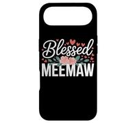 Blessed Meemaw With Flowers For Sweet Loving Grandma Case for iPhone Air
