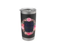 Blessed Mom Mimi Floral Wreath Stainless Steel Insulated Tumbler