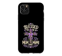 Blessed Mom Mimi Lavender Cross Case for iPhone 11 Pro Max