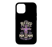 Blessed Mom Mimi Lavender Cross Case for iPhone 12/12 Pro