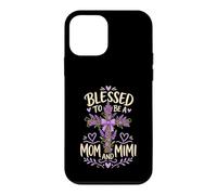 Blessed Mom Mimi Lavender Cross Case for iPhone 12 mini