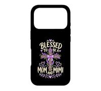 Blessed Mom Mimi Lavender Cross Case for iPhone 17 Pro