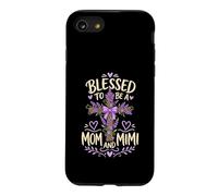 Blessed Mom Mimi Lavender Cross Case for iPhone SE (2020) / 7/8
