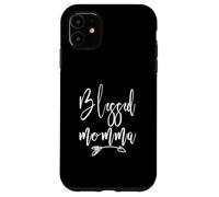 Blessed Momma With Arrow Classy Trendy Script Mother's Day Case for iPhone 11