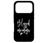 Blessed Momma With Arrow Classy Trendy Script Mother's Day Case for iPhone 17 Pro
