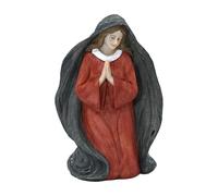 Blessed Mother Statues - Desktop Sculpture | Religious Figurine Crafts For Bookcase, Bookshelf, Display Cabinet, Dressing Table, Nightstand, Bedside, Window Sill, Study, Or Living Room Decor