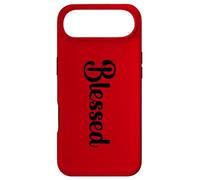 BLESSED - NICE LARGE BOLD BLACK MOTIVATIONAL TEXT DESIGNED Case for iPhone Air