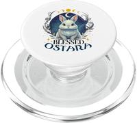 Blessed Ostara Pagan Spring Easter Rabbit Happy Ostara PopSockets PopGrip for MagSafe