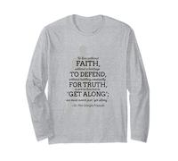 Blessed Pier Giorgio Frassati Faith and Devotion Design Long Sleeve T-Shirt