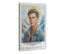 Blessed Pier Giorgio Frassati,religious_beliefs Poster Print for Teen Boys Room Canvas Wall Art Canvas Painting Print Frame 20x30inch