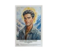 Blessed Pier Giorgio Frassati,religious_beliefs Poster Print for Teen Boys Room Canvas Wall Art Canvas Painting Print Unframe 16x24inch