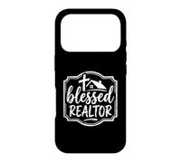 Blessed Realtor Faith Real Estate Agent House Case for iPhone 17 Pro