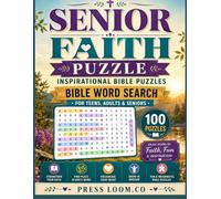 Blessed & Resting: Large Print Senior Faith Bible Word Search: 100 Easy Christian Puzzles with Scripture Verses for Relaxation, Memory Support, & Spiritual Joy (Kingdom Word Search Collection)