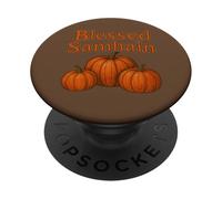 Blessed Samhain Autumn Witchy Vibes Ancestral Magic PopSockets Adhesive PopGrip
