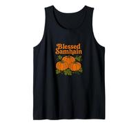 Blessed Samhain Autumn Witchy Vibes Ancestral Magic Tank Top
