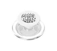 Blessed Teacher Christian Jesus Education School PopSockets PopGrip for MagSafe