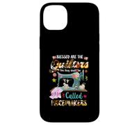 Blessed The Quilters They Shall Called Piecemakers Quilting Case for iPhone 14 Plus