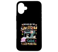 Blessed The Quilters They Shall Called Piecemakers Quilting Case for iPhone 16 Plus