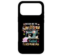 Blessed The Quilters They Shall Called Piecemakers Quilting Case for iPhone 17 Pro Max