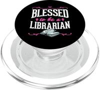 Blessed To Be A Librarian PopSockets PopGrip for MagSafe
