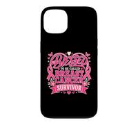Blessed To Be Called Breast Cancer Survivor Pink Butterfly Case for iPhone 13