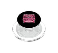 Blessed To Be Called Breast Cancer Survivor Pink Butterfly PopSockets PopGrip for MagSafe