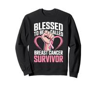 Blessed To Be Called Breast Cancer Survivor Sweatshirt