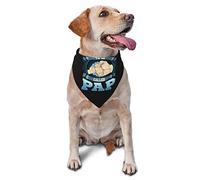 Blessed to Be Called Dad Spring Dog Bandanas Boy Bulk Puppy Kerchief Adjustable Soft Triangle Bibs Accessories for Small Medium Large Dogs Cats White