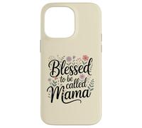 Blessed to Be Called Mama Wildflower Floral Botanical Case for iPhone 14 Pro Max