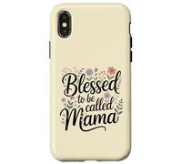 Blessed to Be Called Mama Wildflower Floral Botanical Case for iPhone X/XS