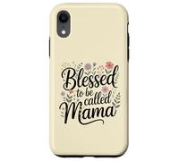 Blessed to Be Called Mama Wildflower Floral Botanical Case for iPhone XR