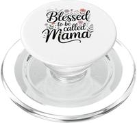 Blessed to Be Called Mama Wildflower Floral Botanical PopSockets PopGrip for MagSafe