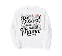 Blessed to Be Called Mama Wildflower Floral Botanical Sweatshirt
