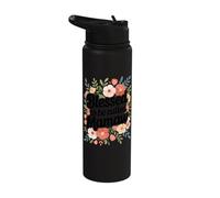 Blessed to Be Called Mamaw Floral Love Stainless Steel Insulated Water Bottle