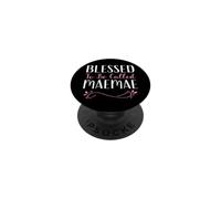Blessed To Be Called Mammaw Grandma Cute Cool Mam-Maw PopSockets Adhesive PopGrip