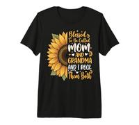 Blessed to Be Called Mom and Grandma and I Rock Them Both Premium T-Shirt