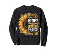 Blessed To Be Called Mom And Grandma And I Rock Them Both Sweatshirt