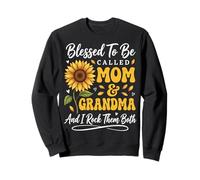 Blessed To Be Called Mom And Grandma And I Rock Them Both Sweatshirt