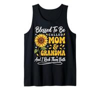 Blessed to Be Called Mom and Grandma and I Rock Them Both Tank Top