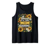 Blessed to Be Called Mom and Grandma Cute Mother's Day Women Tank Top
