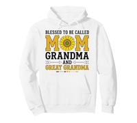 Blessed To Be Called Mom Grandma And Gread Grandma Pullover Hoodie