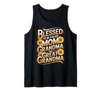 Blessed to Be Called Mom Grandma Great Grandma Tank Top